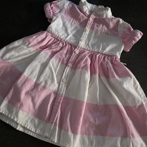 girls 6-9-12 months Ralph Lauren smart striped party dress spanish clothes next - Picture 1 of 6