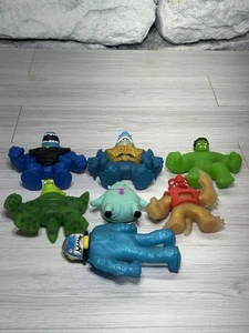 Lotto di 7 Heroes of Goo Jit Zu - Glow Shifters, creature marine - Foto 1 di 7