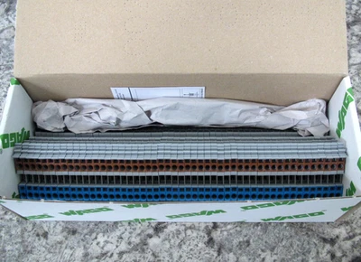 50 x New Wago 280-560 15A 300V 3-Conductor Sensor Terminal Blocks Free Shipping - Image 1 of 4