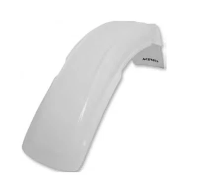 Acerbis Nost Front Fender - White Motorcycle Dirt Bike 2040370002 1403-1663 - Image 1 of 4