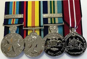 Vietnam logistic set of Reproduction medals MINUTURE - Picture 1 of 1