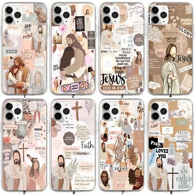 Christian Girl Religious Jesus Phone Case for Iphone 16 13 14 15 11 12 ProMax XR - Image 1 of 4