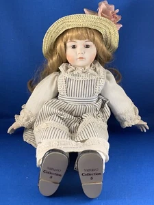 Porcelain Doll Heirloom Treasure Happyland Collection #5 VTG 1980 16.5" VG Cond - Picture 1 of 8