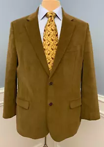 Nautica Corduroy Blazer Mens 44R Cotton Half Lined Sportcoat Casual Jacket - Picture 1 of 11