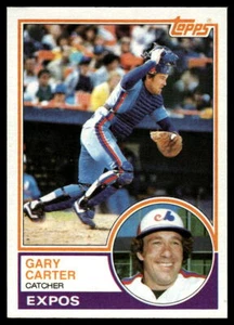 1983 Topps #370 Gary Carter - Picture 1 of 2