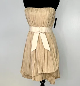 Robert Rodriguez Dress Women 6 Asymmetric Lined Bow Hype Work Party Core Cruise - Picture 1 of 18