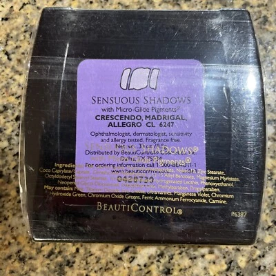 BeautiControl Sensuous Shadows CL 6247 Crescendo Madrigal Allegro Sealed - Image 1 of 2
