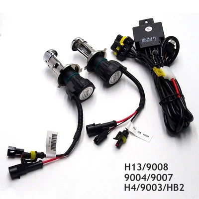 Aliens H4/9003 H13/9008 9004/9007 35W HID Xenon Bi-xenon Hi/Low Dual Beam Bulbs - Image 1 of 4