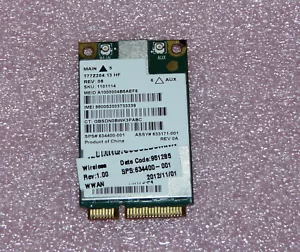 Sierra Wireless HSPA+ 3G WWAN Mini PCI-E MC8355 634400-001 HP EliteBook 8760w - Photo 1/2