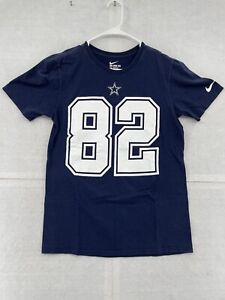 Nike Dallas Cowboys Shirt Adult Small Navy Blue #82 Jason Witten NFL Football