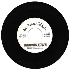 Alex Bevan & Pat Dailey: "Browns Town" / "Superbowl Bound" - rare '86 Cleveland - Bild 1 von 1