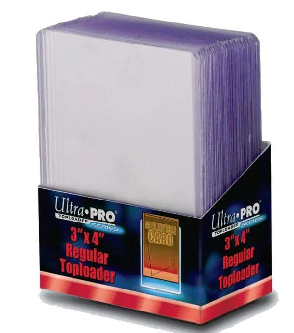 Ultra Pro 1.000 Regular Toploader Box, 7,6 x 10,2 cm, 40 confezioni sigillate da 25 ct