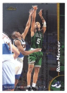 1998-99 Topps Finest Basketball #198 Ron Mercer Boston Celtics - Picture 1 of 2