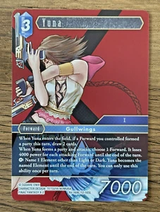 Final Fantasy TCG Legacy Collection Yuna Re-169L/12-105L *SIN LÁMINA* Legend FFX - Imagen 1 de 1