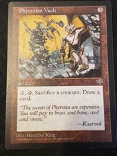 Phyrexian Vault X4 Mirage LP MTG Magic the Gathering Cards Play Set