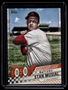 2020 Topps Celebration of the Decades Best SP RARE Stan Musial /100 