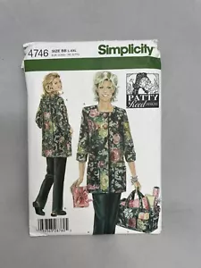 Cappotto Simplicity Patty Reed 4746 giacca pantaloni borsa grande cucito hobby - Foto 1 di 4