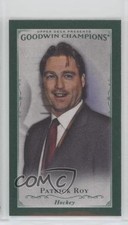 2016 Upper Deck Goodwin Champions Cloth Minis Lady Luck Back /25 Patrick Roy HOF