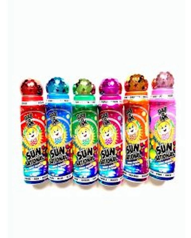 Bingo Daubers- Mini Sunsational 1.5oz- Set of 6- R,B,G,Pu,Pi,Or - Image 1 of 1