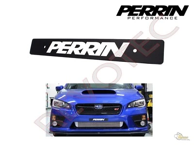 Cubierta de matrícula delantera Perrin para 2006-2017 WRX STi y 2022-2024 BRZ GR86 Foto 1 de 2