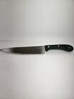 Revere Ware 8" Serrated Stainless Blade Slicing Chef's Knife