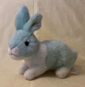 Vintage E&J Classic Pastel Mint Green White Bunny Rabbit Stuffed Animal Plush 9” - Picture 1 of 6