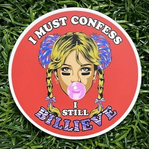 Britney Spears Billieve Kreis Aufkleber Hydroflask Decal Buffalo Bills Mafia rot - Bild 1 von 1