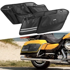 Organizadores de alforjas 2 piezas para Street Glide Road King Road Electra Glide 14-24 - Imagen 1 de 9