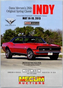 PRINT AD 2013 Mecum Auctions Original Spring Classic Indy 1968 Yenko Camaro - Picture 1 of 1