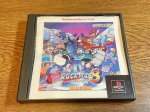 SONY PLAYSTATION PS JAPAN ROCKMAN 8 The BEST Megaman - Picture 1 of 2