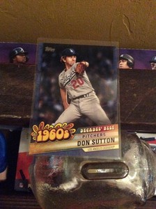 2020 Topps Baseball Series 1 Don Sutton Decades' Best 1960s