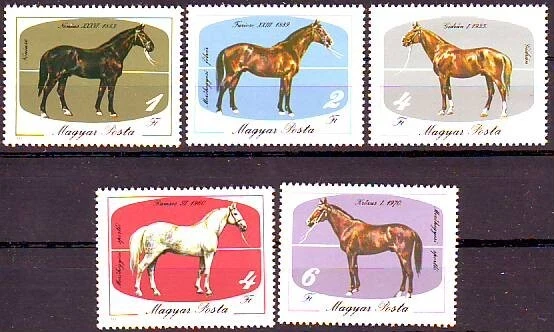 HUNGARY - 1985. Bicentenary of Horse-breeding at Mezőhegyes - MNH - Image 1 of 1