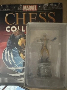 Marvel Chess collection #55 Wolverine. Hand Broken Off But In Box - Picture 1 of 1