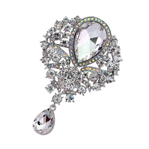 VETEMENTS Spilla corsetto strass spilla vintage mantello miss spille da donna spille