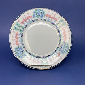 Bernardaud Limoges Flamants Roses Salad Plate Flamingos Richard Simmons Estate - Picture 1 of 9