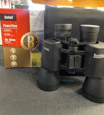 Bushnell Legend 10x50 Binoculars - Black ME # 67433-2 - Image 1 of 4
