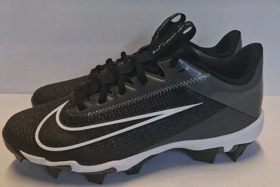 Nike Vapor Edge Shark 2 Youth Football Cleats Black/Iron Grey/White (DH5089-010) - Image 1 of 4