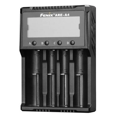 Fenix ARE-A4 Ladegerät, 4 Schachtlader, Ladeüberwachung,21700,18650,14500, 6340 - Bild 1 von 4