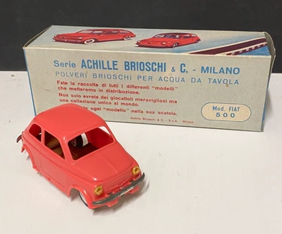 FIAT 500 INGAP Serie Brioschi 1:25 circa Rosa nuova con scatola. - Immagine 1 di 4