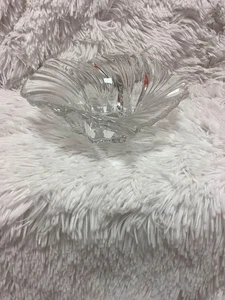 Vintage Mikasa Belle Epoque Glas gewirbelt Kerzenhalter - Bild 1 von 5