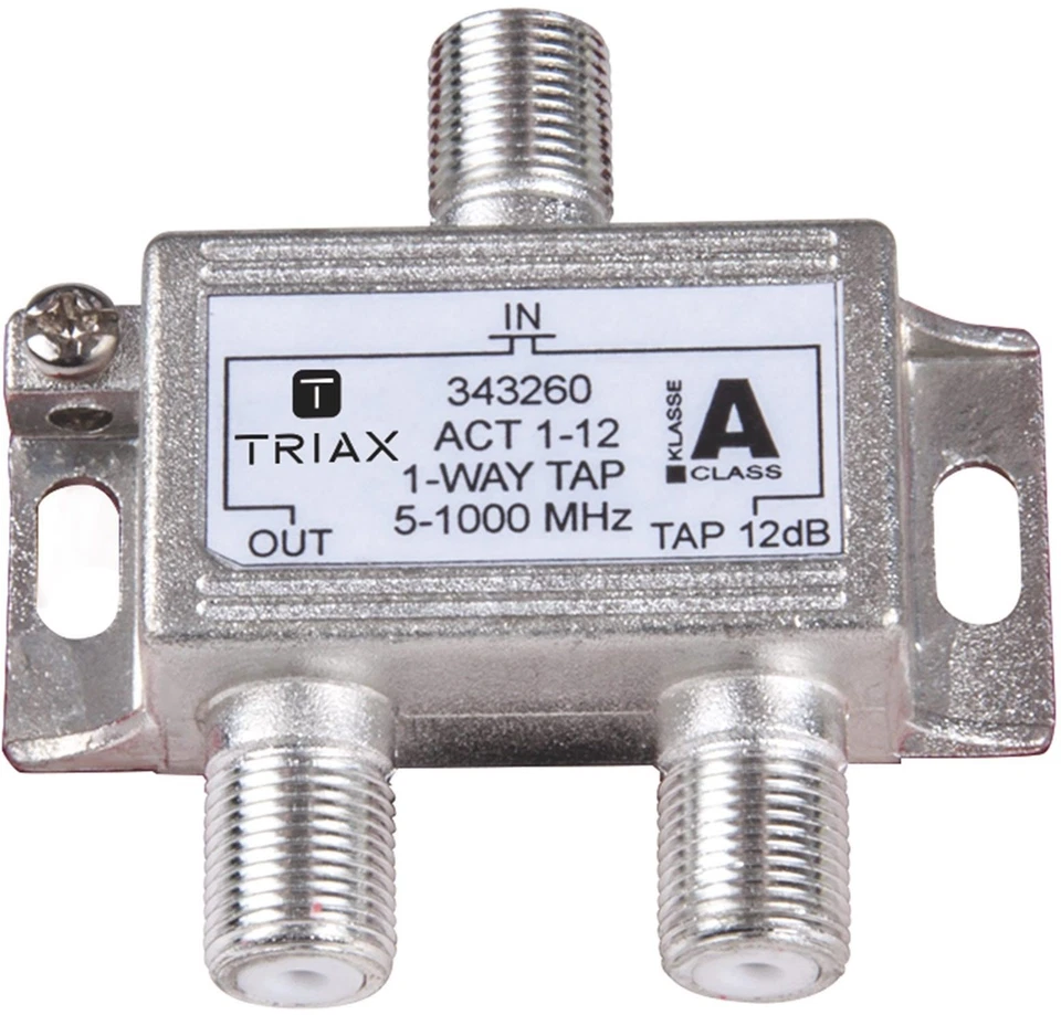 Triax ACT 1-12 Derivador de 1 salida 12dB - Immagine 1 di 1