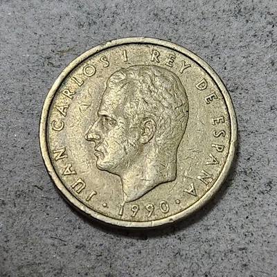 SPAIN 🇪🇦 100 PESETAS COIN 1990 (KING JUAN CARLOS I) - Image 1 of 2