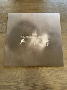SIGNIERT Cigarettes After Sex - X’s Vinyl LP TRANSPARENT HANDSIGNIERT HÜLLE JACKE COVER - Bild 1 von 3