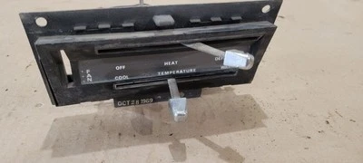 1969-70 MERMERCURY COUGAR XR7 FORD MUSTANG GT ПОЛКА ЭЛЕМЕНТЫ УПРАВЛЕНИЯ ОБОГРЕВАТЕЛЕМ БЕЗ A/C FOMOCO - Изображение 1 из 4