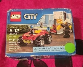 Retired LEGO 60105 City Fire ATV Set