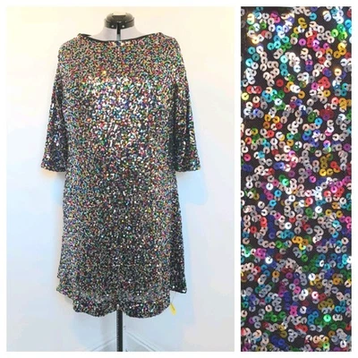 New With Tags JD Williams Capsule Size 22 Festive Sequin Occasion Dress.BNWT - Image 1 of 4