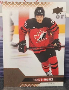 2022 UD Team Canada Ryan O'Rourke 🇨🇦🇨🇦🇨🇦 Rose Gold Variant - Picture 1 of 2