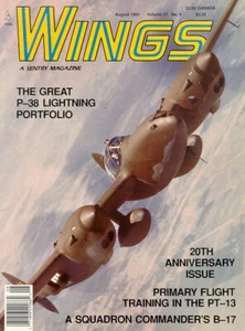 WINGS V21 N4 LOCKHEED P-38 LIGHTNING WW2 FG USAAF_PT-17 PRIMARY TRAINER - Bild 1 von 1