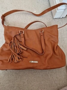 Light Brown LYDC Faux Leather Handbag Shoulder Bag Medium Size - Picture 1 of 3