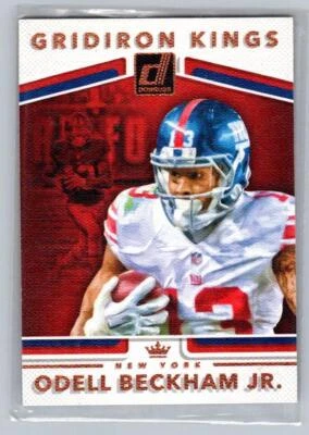 2017 Donruss #8 Odell Beckham Jr. Gridiron Kings - Image 1 of 2